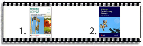 Lab research are cover images for PhilTrans, JEB